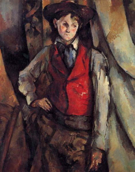 Paul Cezanne Boy in a Red Vest